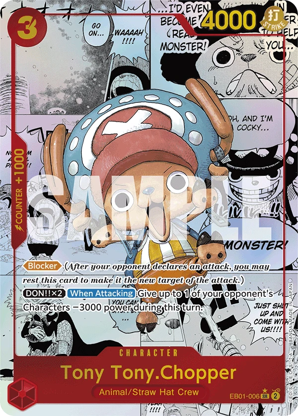 Tony Tony.Chopper EB01-006 Manga Rare