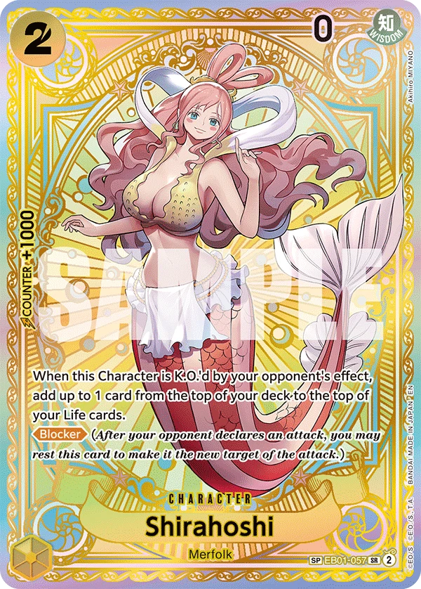 Shirahoshi EB01-057 SP