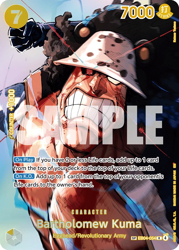Bartholomew Kuma EB04-054 SP
