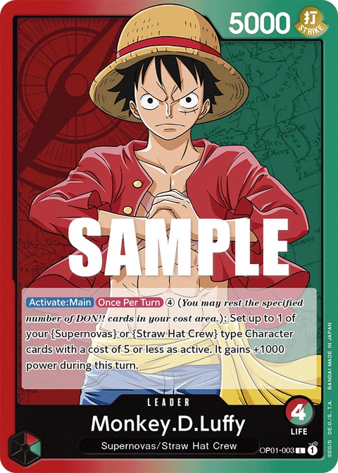 Monkey.D.Luffy OP01-003