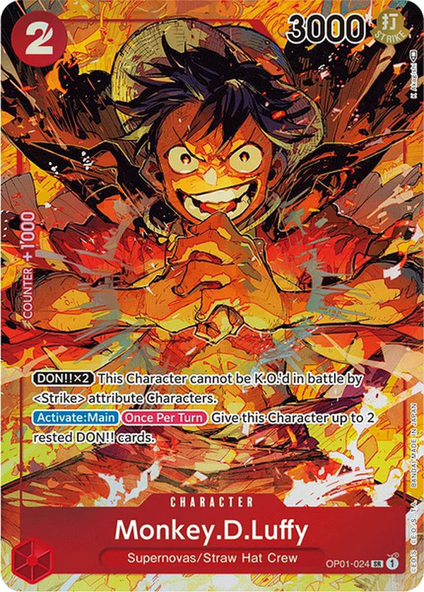 Monkey D. Luffy OP01-024 Alt Art
