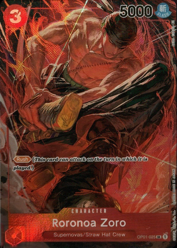 Roronoa Zoro OP01-025 Alt Art