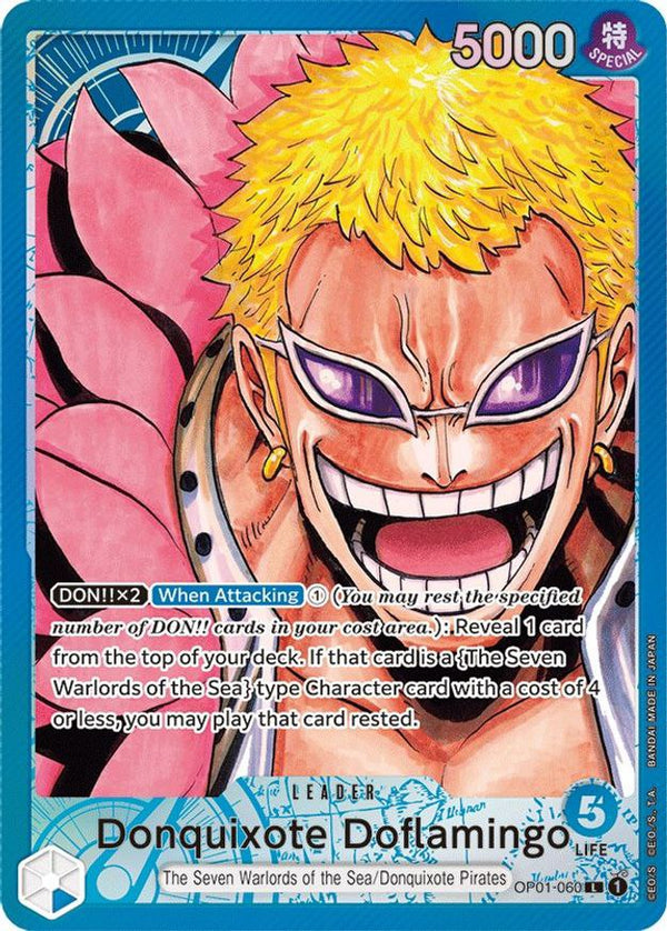 Donquixote Doflamingo OP01-060 Leader Alt Art