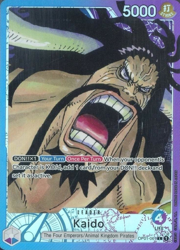 Kaido OP01-061 Leader Alt Art