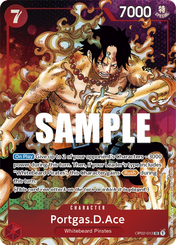 Portgas.D.Ace OP02-013 Alt Art