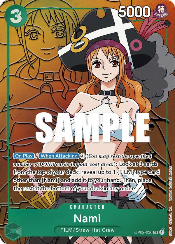 Nami OP02-036 Alt Art