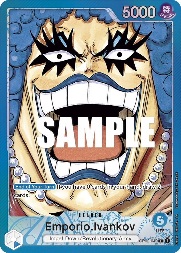 Emporio.Ivankov OP02-049 Leader Alt Art