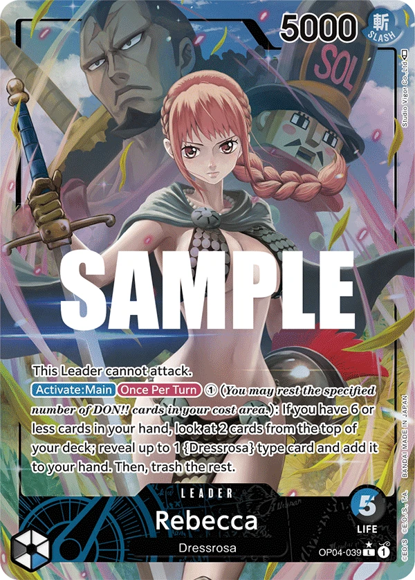 Rebecca OP04-039 Leader Alt Art