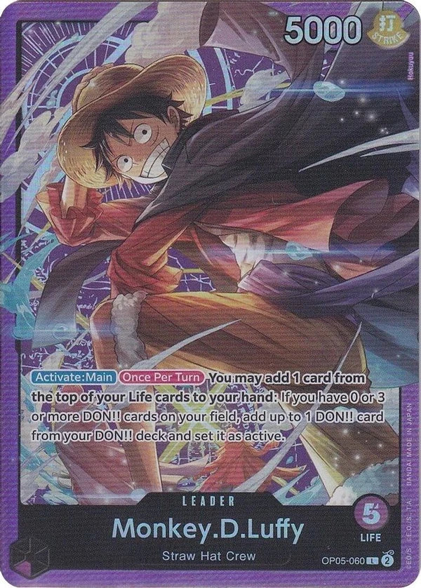 Monkey.D.Luffy OP05-060 Sound Loader promo by Hokuyuu