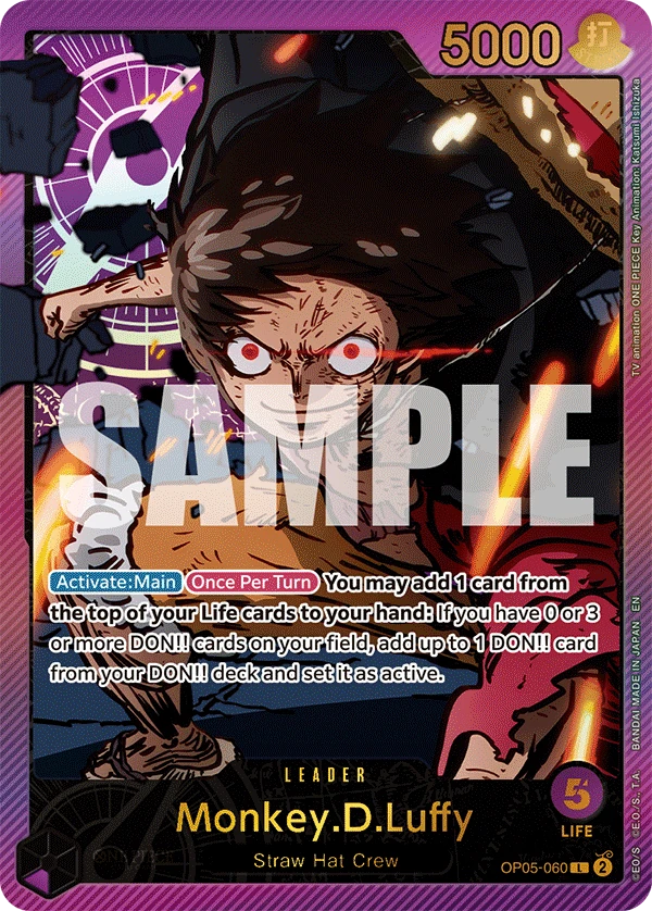Monkey.D.Luffy OP05-060 SP