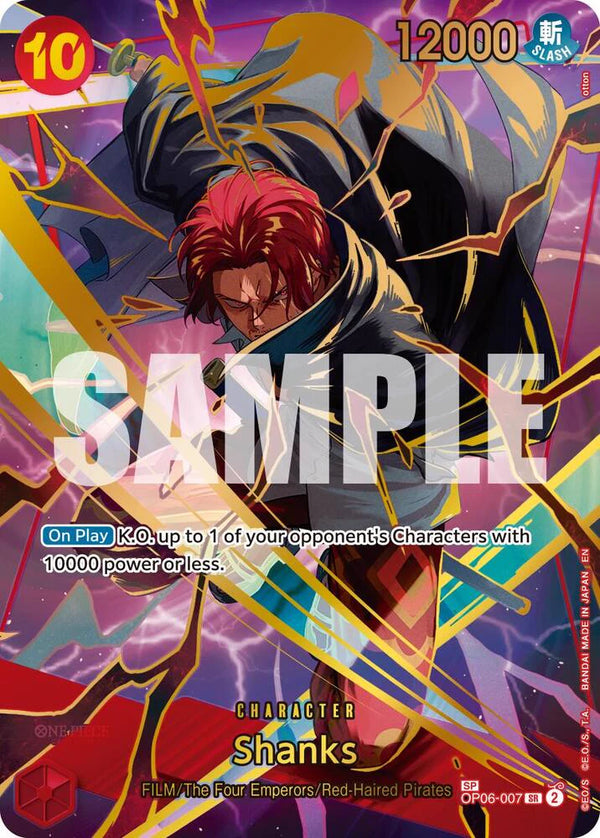Shanks OP06-007 SP
