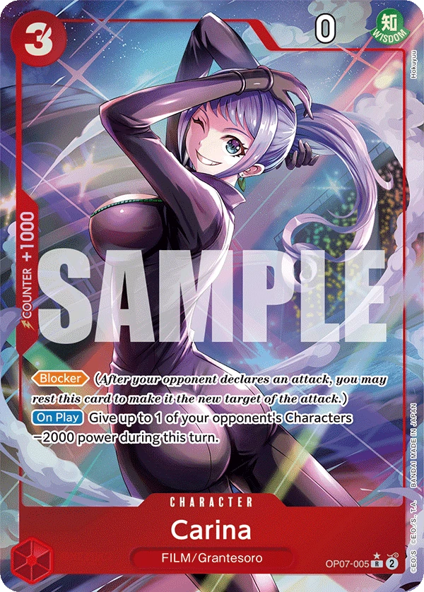 Carina OP07-005 Alt Art by Hokuyuu, OP07 500 Years in the Future