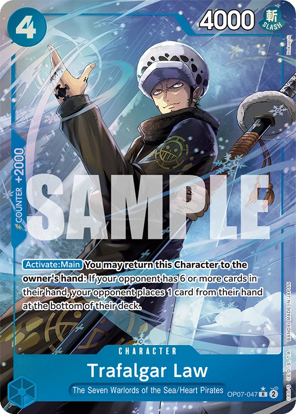 Trafalgar Law OP07-047 Alt Art by Hokuyuu, OP07 500 Years in the Future
