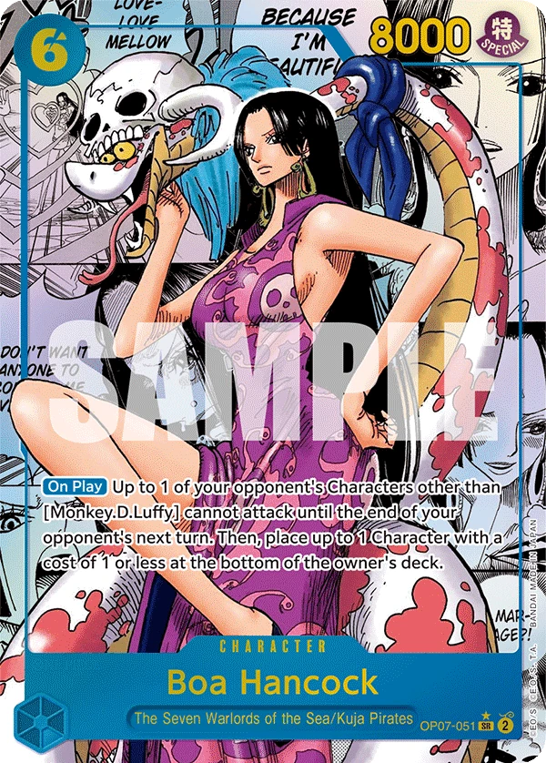 Boa Hancock OP07-051 Manga Rare