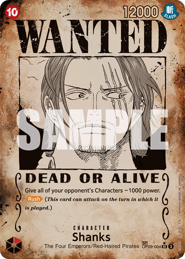 Shanks OP09-004 SP