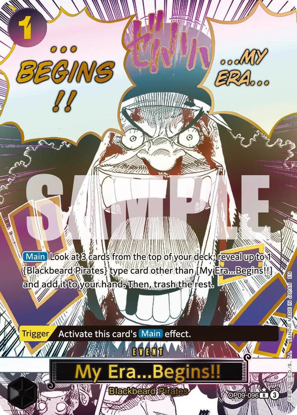 My Era...Begins!! OP09-096 Alt Art