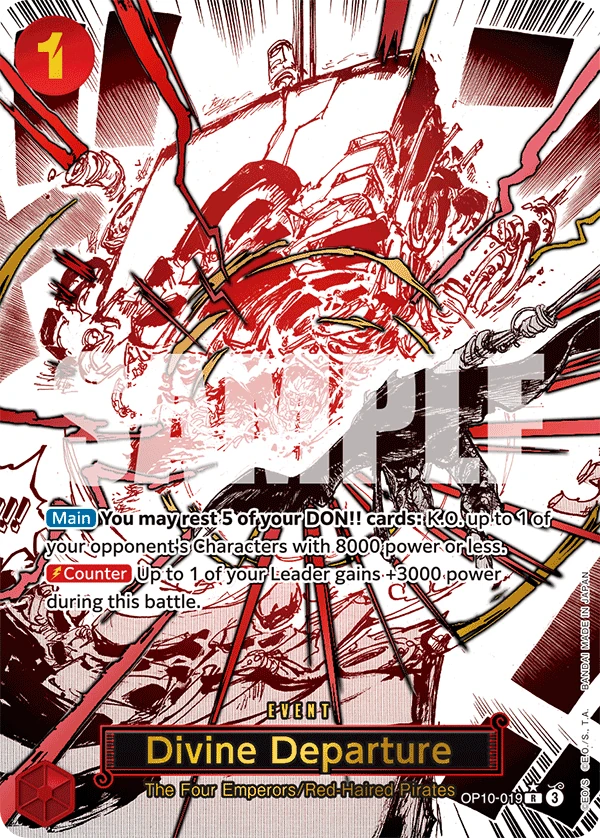 Divine Departure OP10-019 Alt Art