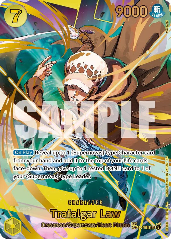 Trafalgar Law OP10-119 SP