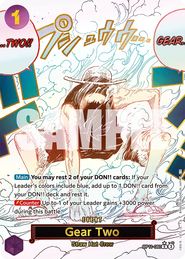 Gear Two OP11-080 Alt Art