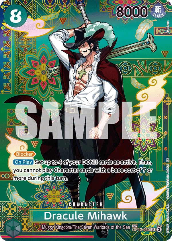 Dracule Mihawk OP12-030 SP
