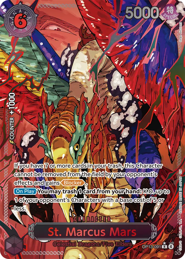 St. Marcus Mars OP13-091 Alt Art