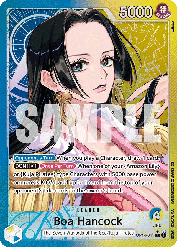 Boa Hancock OP14-041 Leader Alt Art
