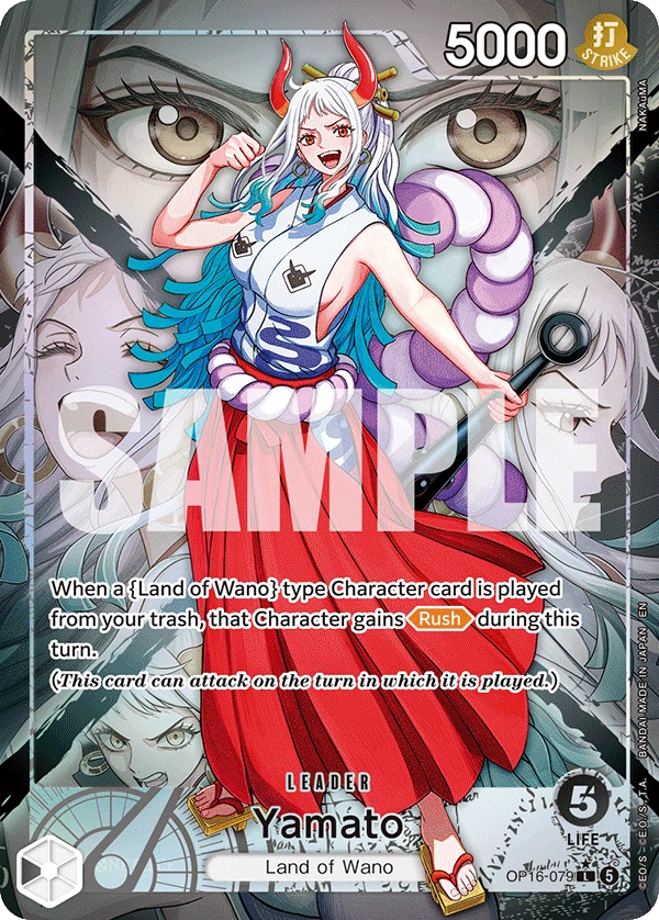 Yamato OP16-079 Leader Alt Art