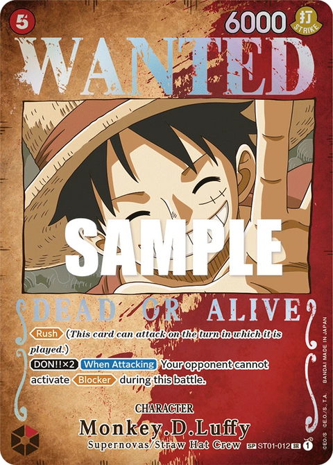 Monkey.D.Luffy ST01-012