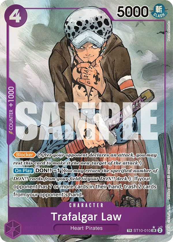 Trafalgar Law ST10-010 Treasure Rare