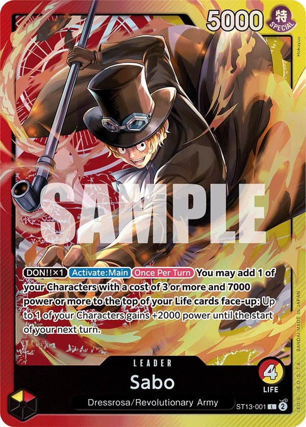 Sabo ST13-001 by Hokuyuu, ST13 The Three Brothers
