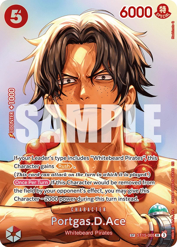 Portgas.D.Ace ST15-005 SP