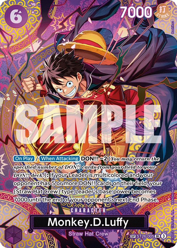 Monkey.D.Luffy ST26-005 SP