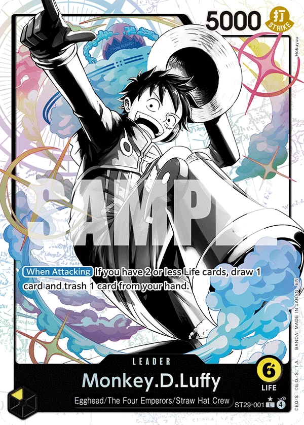 Monkey.D.Luffy ST29-001 Parallel by Hokuyuu